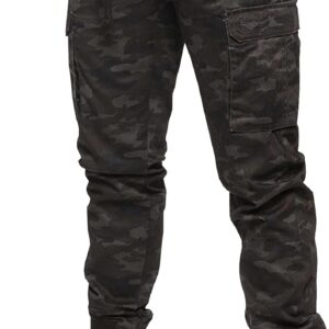 Pantalon Cargo Jean Camouflage Homme 989Zé ENZO Poignets-0