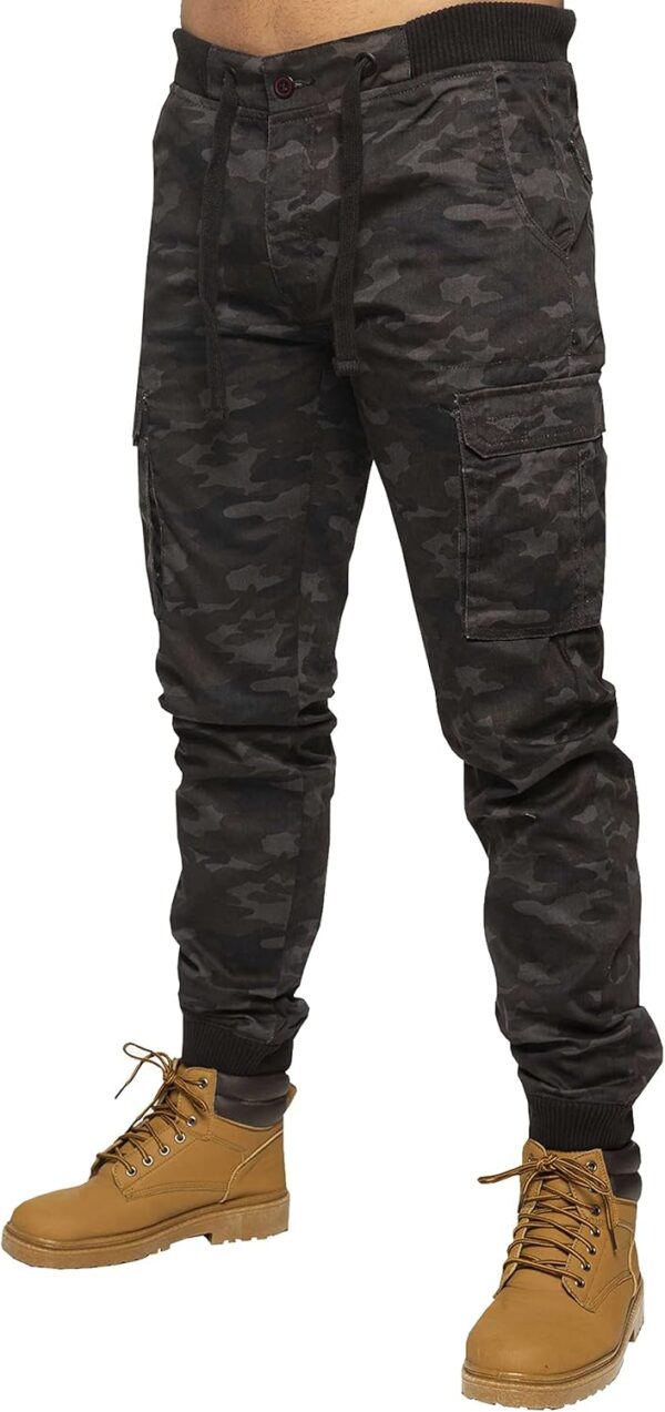 Pantalon Cargo Jean Camouflage Homme 989Zé ENZO Poignets-0
