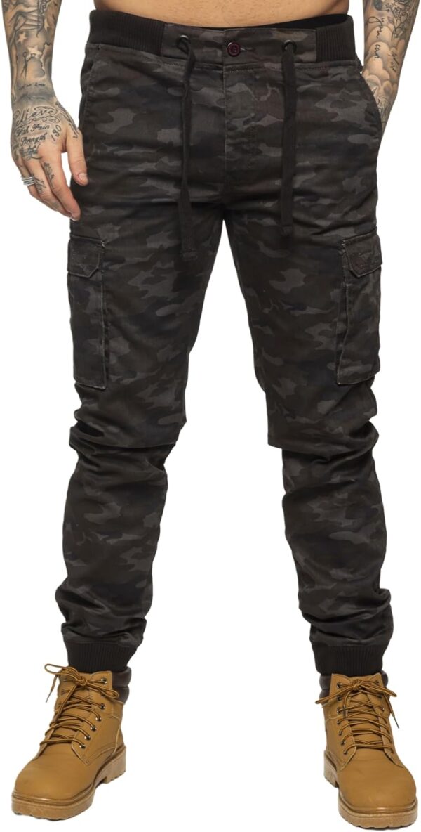 Pantalon Cargo Jean Camouflage Homme 989Zé ENZO Poignets-2