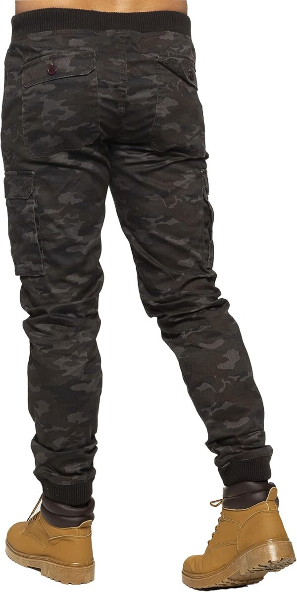 Pantalon Cargo Jean Camouflage Homme 989Zé ENZO Poignets-1