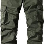 Pantalon Cargo Homme Digralne Coton Randonnée Chasse-0
