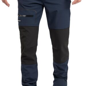 Pantalon randonnée homme Höhenhorn softshell doublé hiver-0