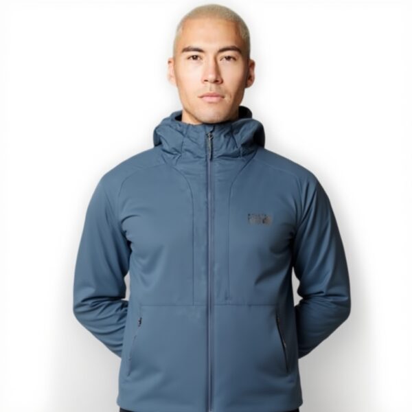 Mountain Hardwear KOR Stasis Fleece Homme Bleu Polaire