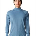 Mountain Hardwear Pull Homme Butter M Col Montant Bleu