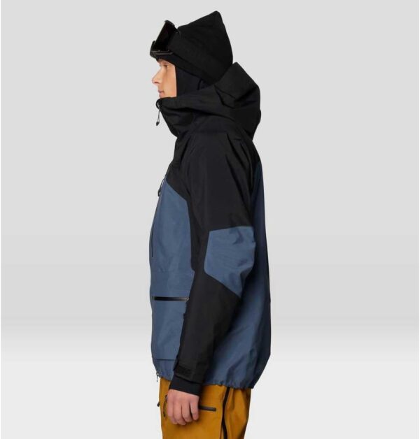 Veste Softshell Mountain Hardwear Mythogen Bleu Homme-3