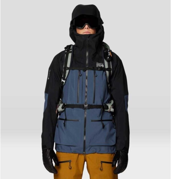 Veste Softshell Mountain Hardwear Mythogen Bleu Homme-2