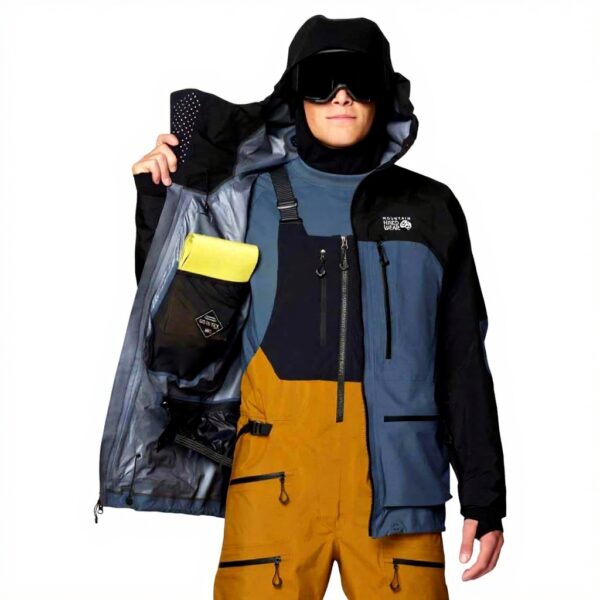 Veste Softshell Mountain Hardwear Mythogen Bleu Homme