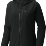 Veste imperméable Mountain Hardwear Ozonic Femme Noir-0