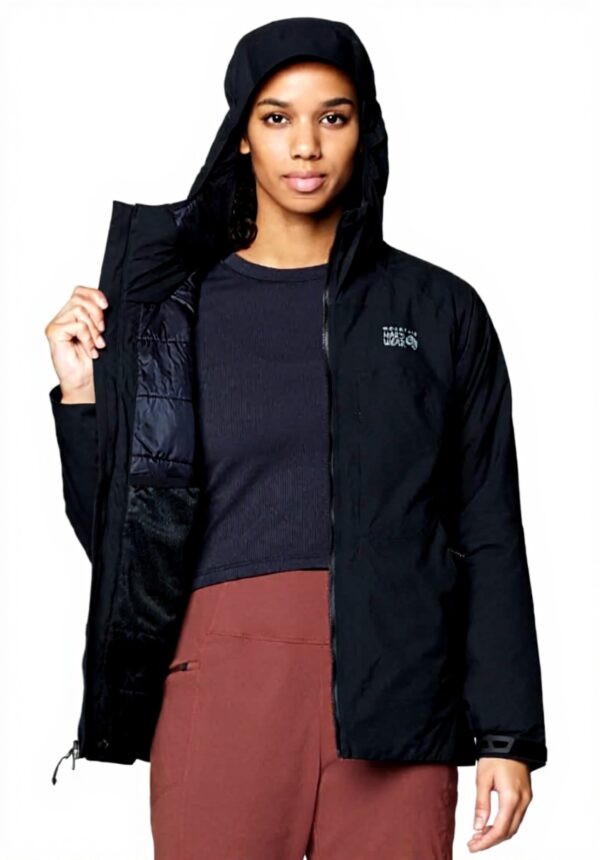 Mountain Hardwear Blouson Femme Isolé Stretch Ozonic Vert