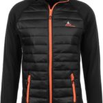 Blouson Homme Peak Mountain doudoune bi matière ski-0