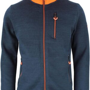 Blouson polaire homme Peak Mountain Cayak Noir Marine-0