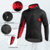 Veste cyclisme hiver ROCKBROS polaire coupe-vent respirant-1