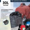 Sac à dos randonnée Terra Peak 30L respirant imperméable-5