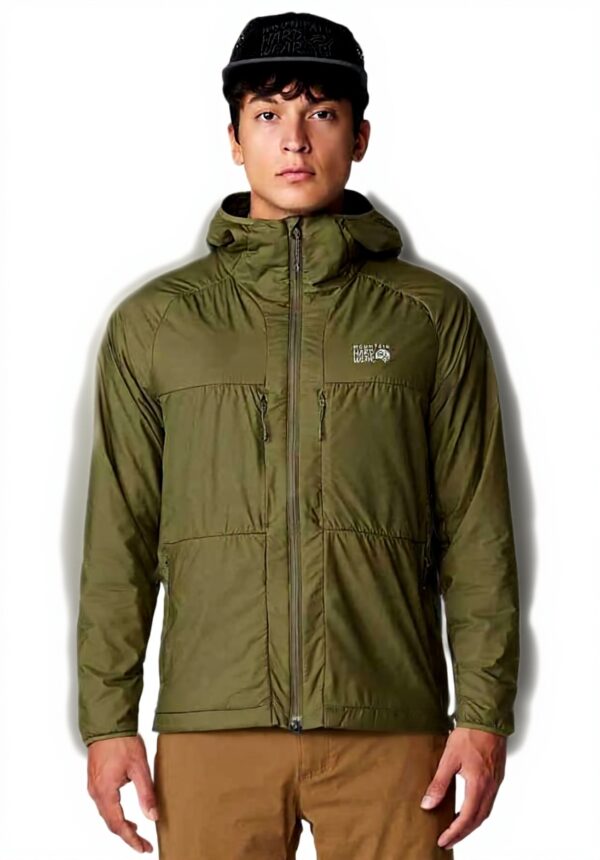 Veste softshell Mountain Hardwear KOR AirShell XL Homme Vert
