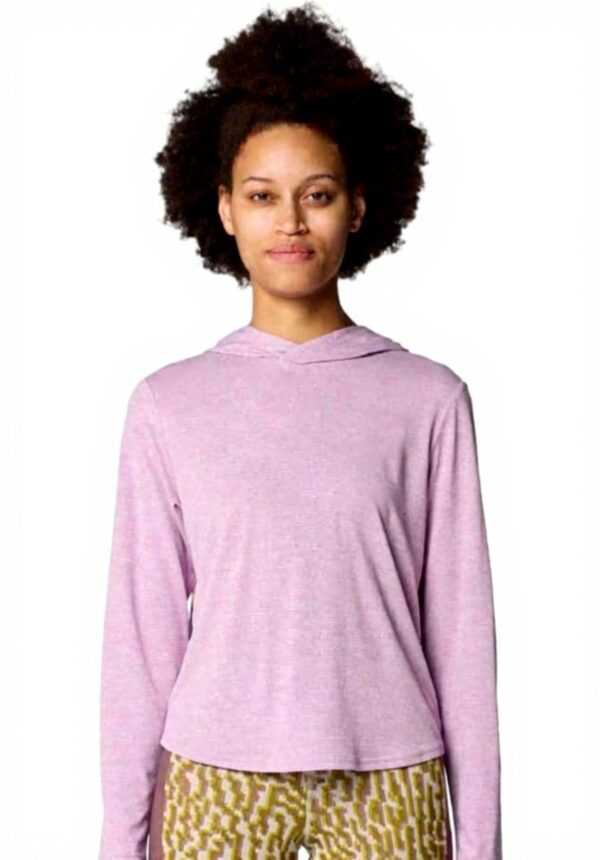Mountain Hardwear Sunblocker Hoodie Femme Violet Protection