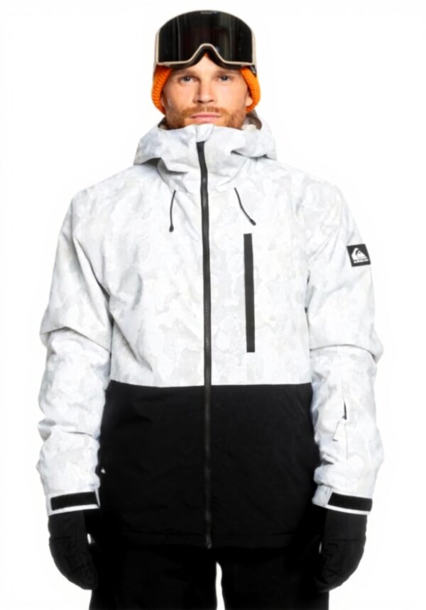 Veste de ski Quiksilver Mission Printed Block Homme coupe