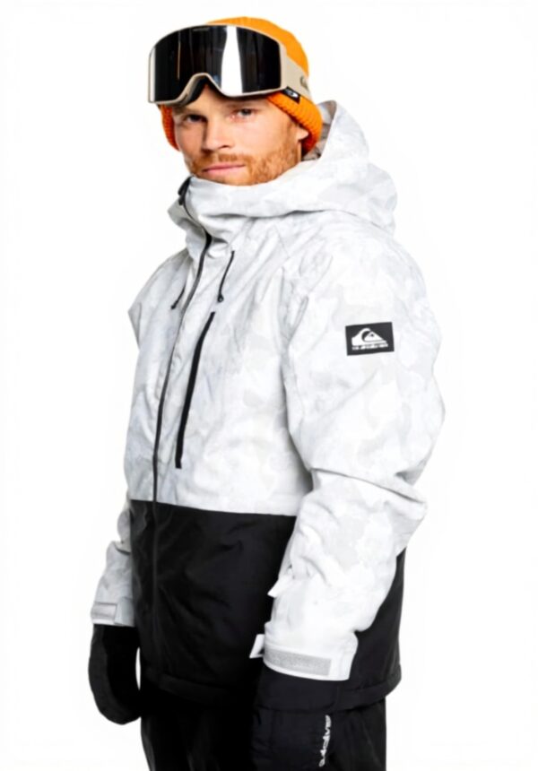 Veste de ski Quiksilver Mission Printed Block Homme coupe