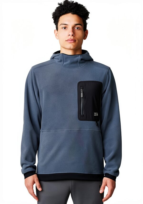 Sweat à capuche polaire homme Mountain Hardwear chaud