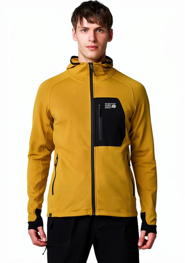 Mountain Hardwear Polartec Power Grid Hoody Homme Veste