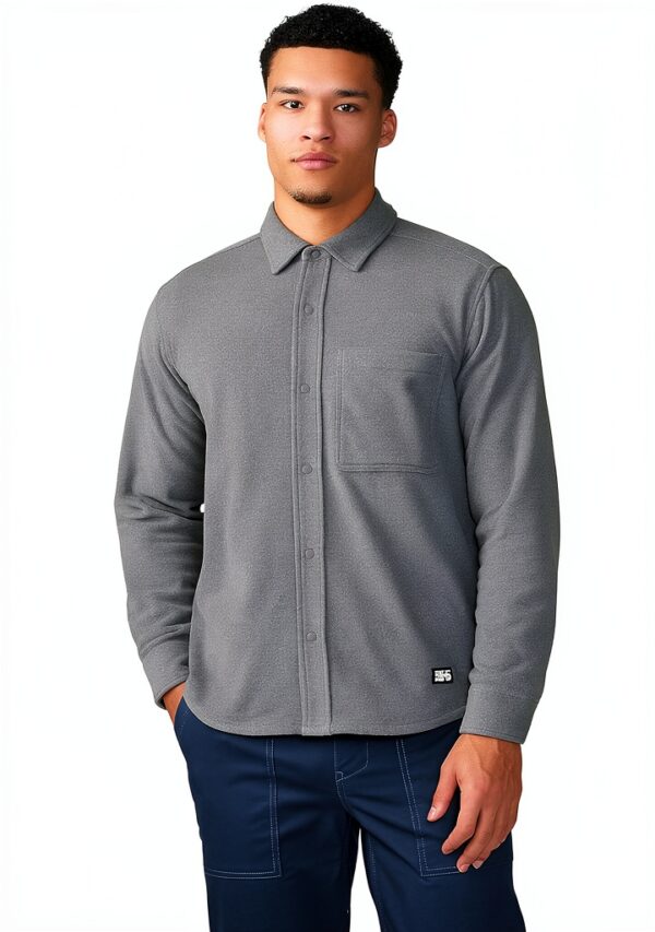 Chemise Microchill Mountain Hardwear Homme Sportswear Gris