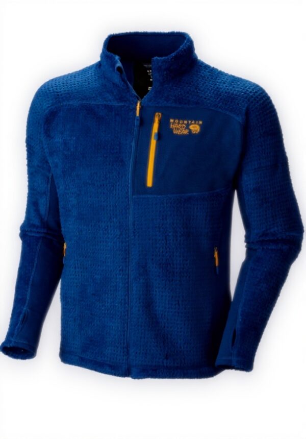 Polaires Mountain Hardwear Homme Bleu Chaleur Respirabilité