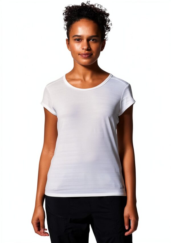 Mountain Hardwear T-shirt Femme Mighty Stripe Arctic Ice